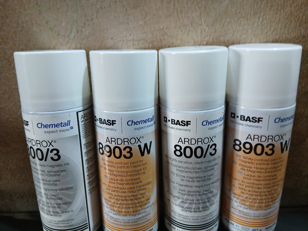 BASF Chemetall Ardrox MPI Inspection Set (800/3 + 8903W)